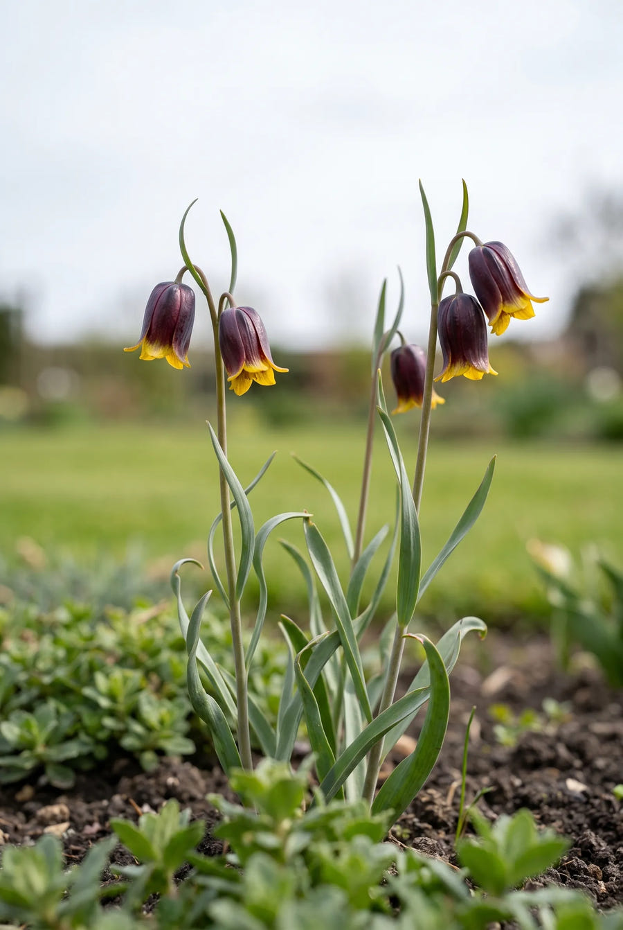 Fritillaria Uva-Vulpis — in de tuin