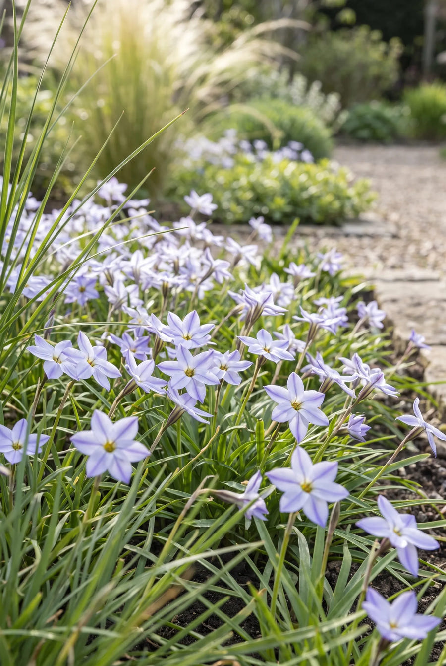 Ipheion Wisley Blue — in de tuin