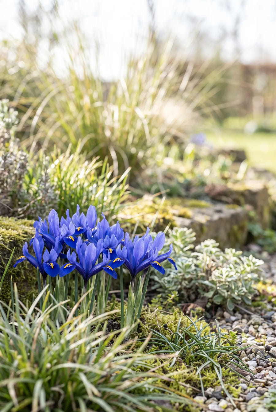 Iris Blue — in de tuin