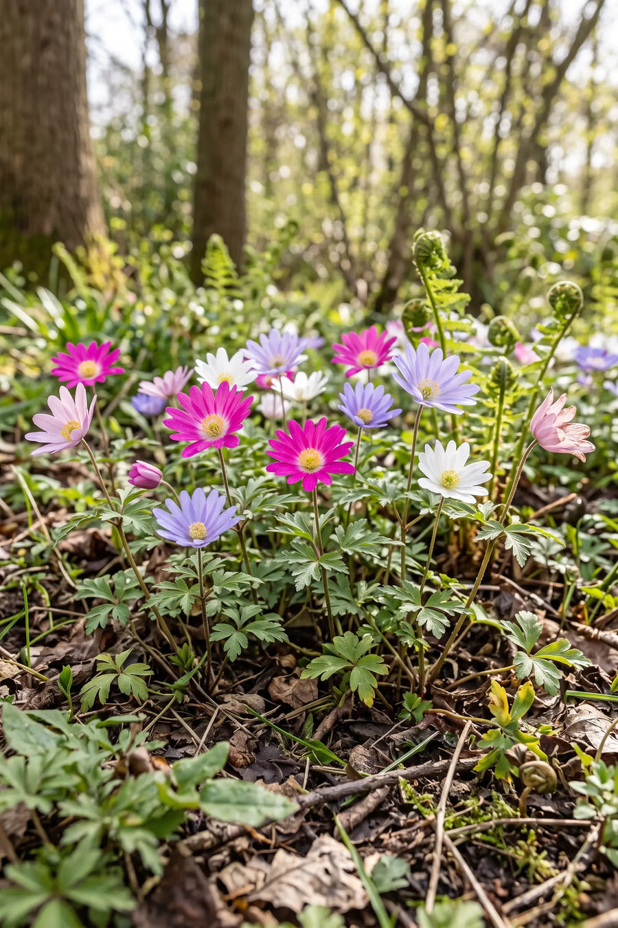 Anemone Mixed — in de border