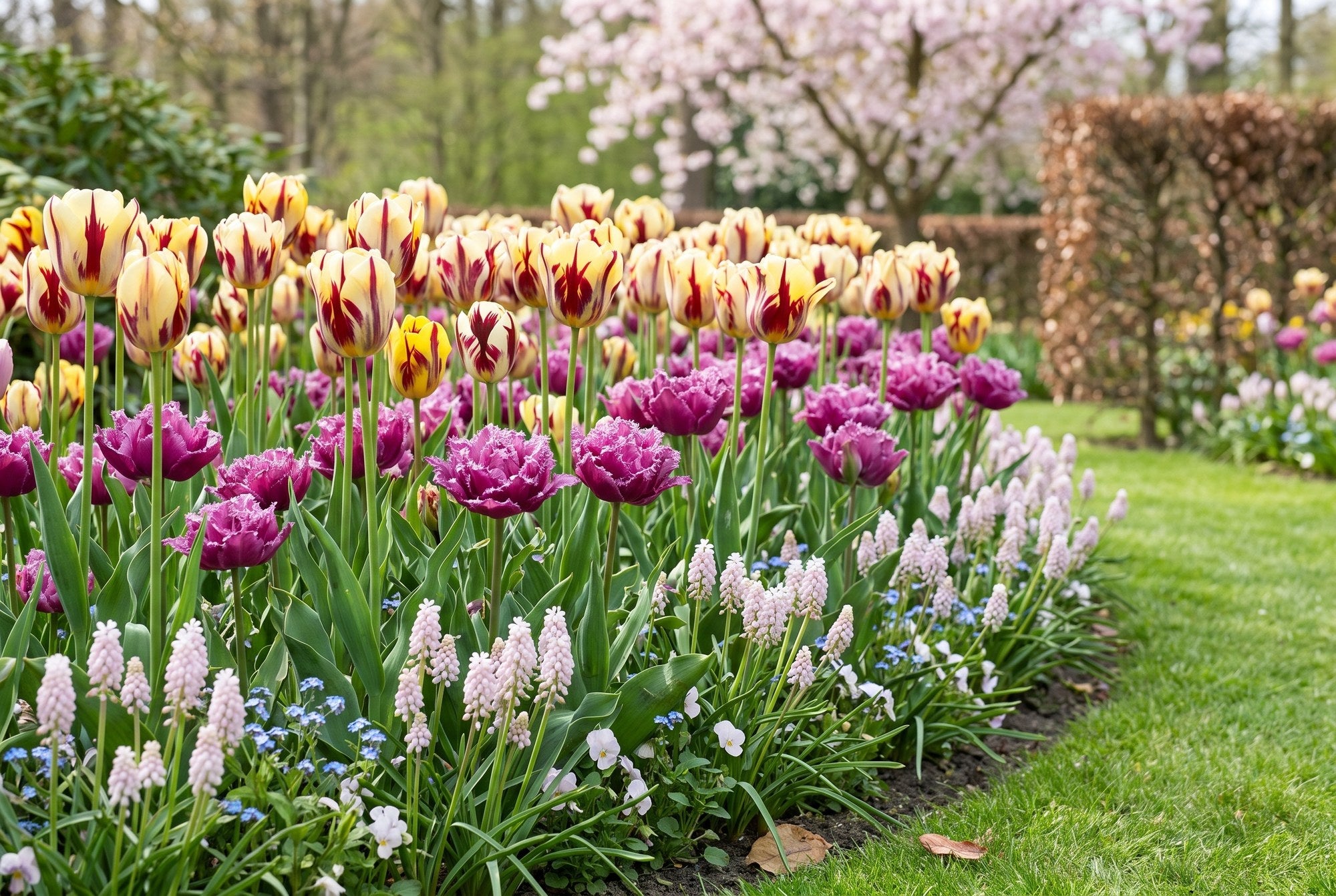 Romantische tuin — Bonte Wolk