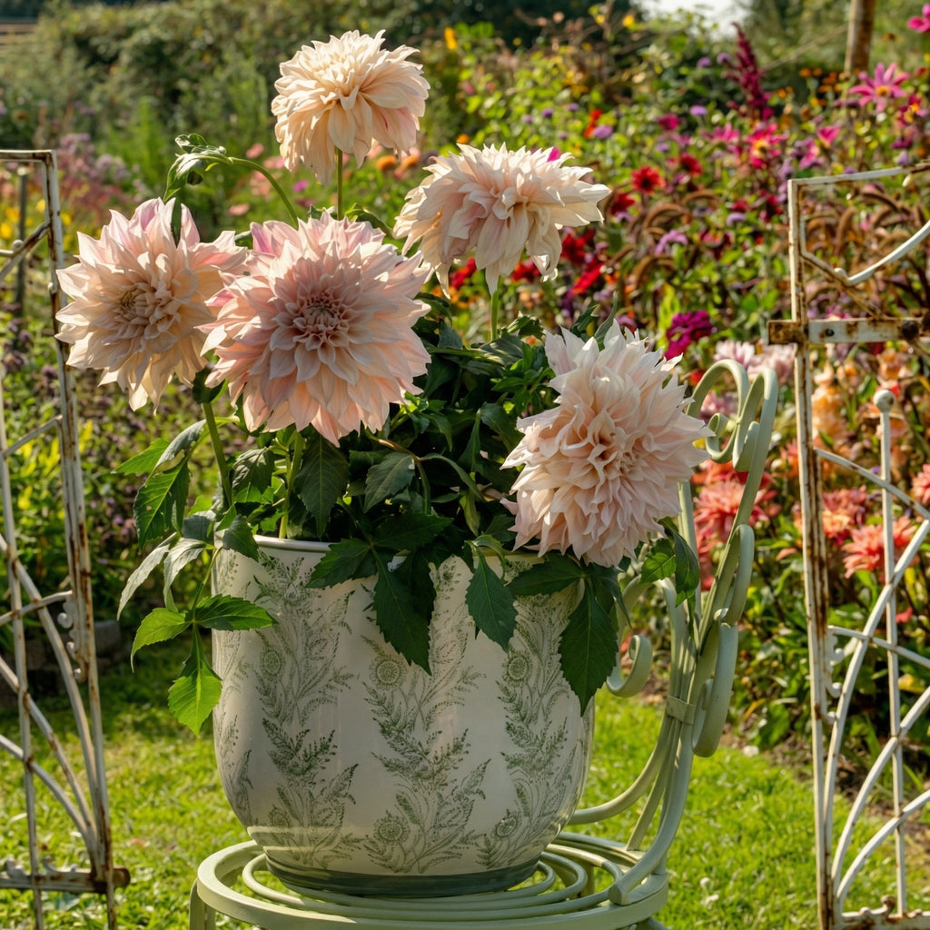 Dahlia Cafe au Lait