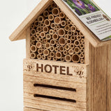 Bee Hotel with Freesia Bulbs