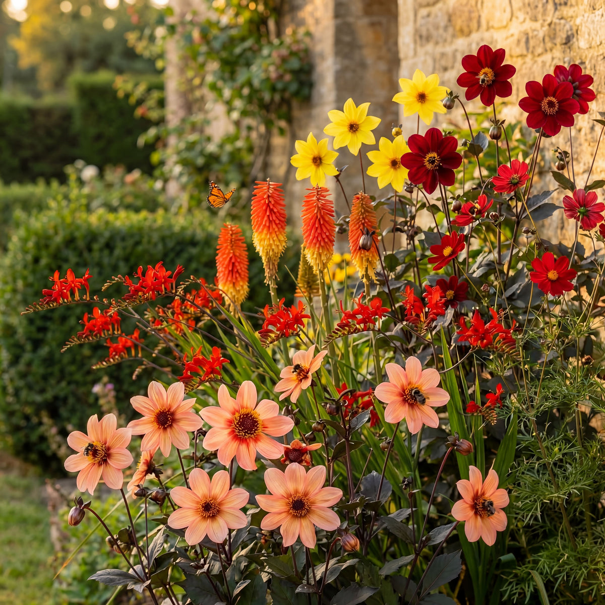 Sunset Pollinator Border