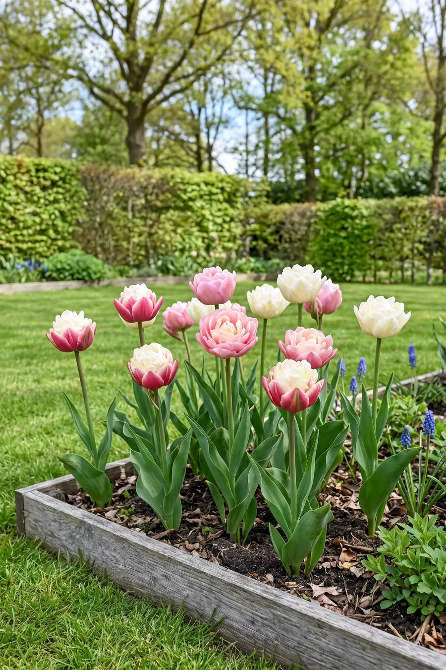 Tulipa Ice Cream Garden — in de border, extra beeld