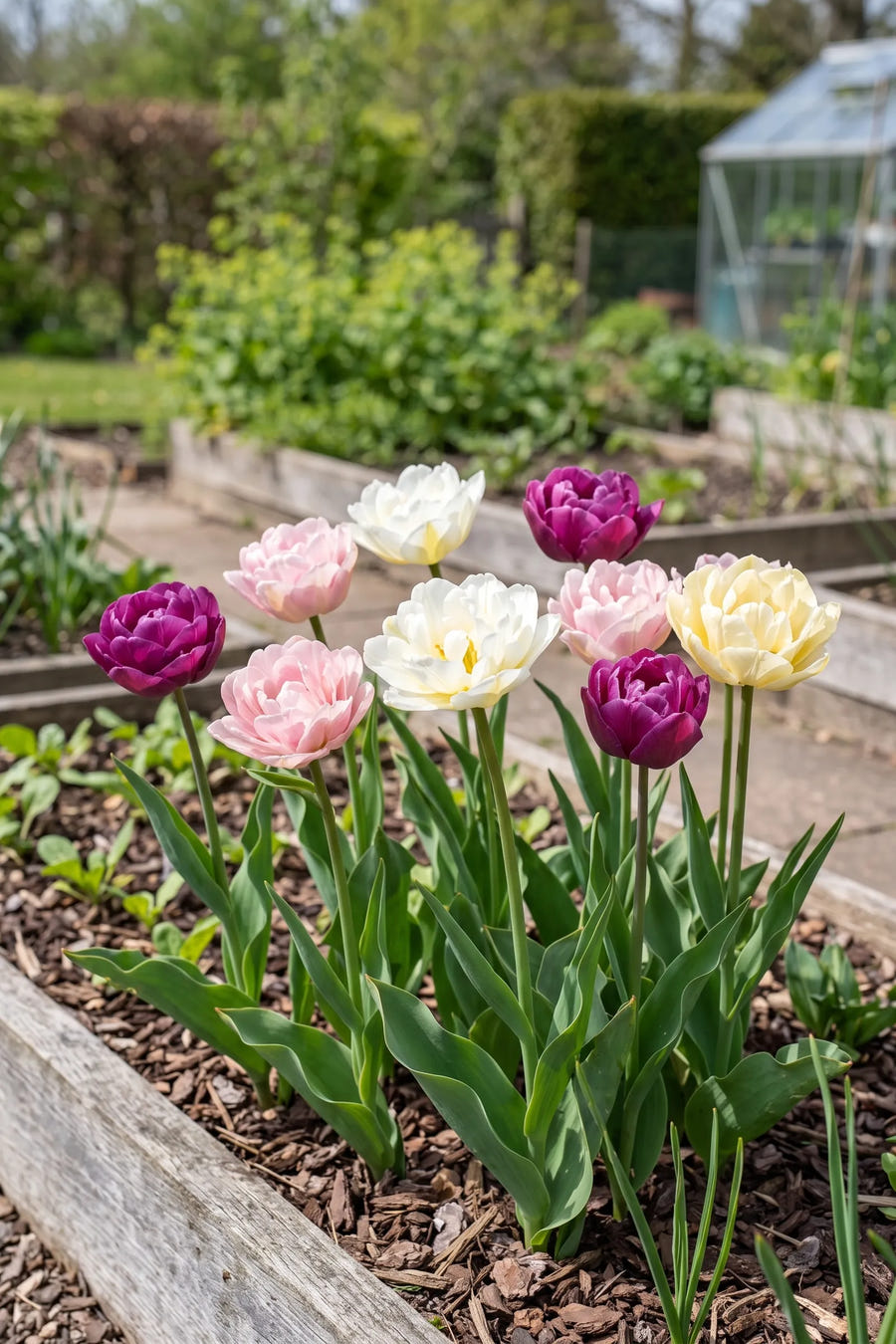 Tulipa Sensation — in de tuin